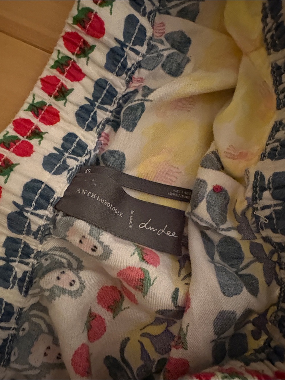 AnthropologieFlannel Pajama Pants - Picture 3 of 3